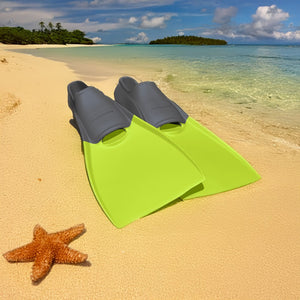 Long Blade Rubber Fins