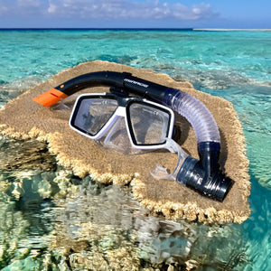 Voyager Silitex Mask and Snorkel Set Adult