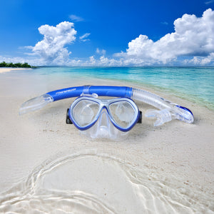 Crystal Silicone Mask and Snorkel Junior