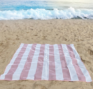 Sand Free Beach Mat with Umbrella Hole