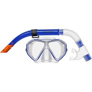 Caribbean Silitex Mask and Snorkel Set Adult