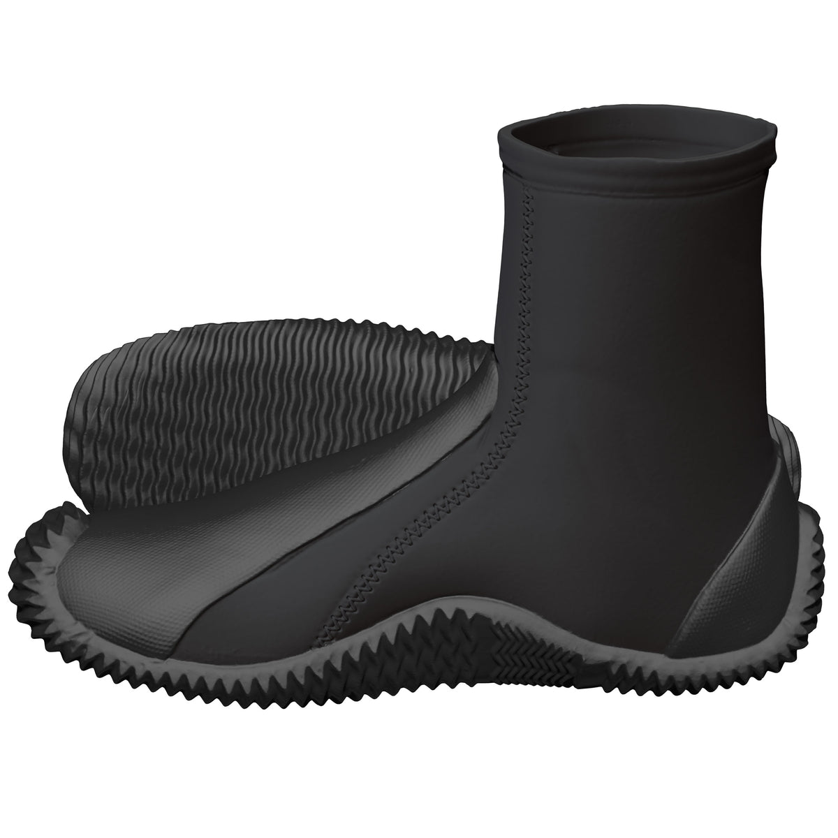 Classic Zipless Boot - Black