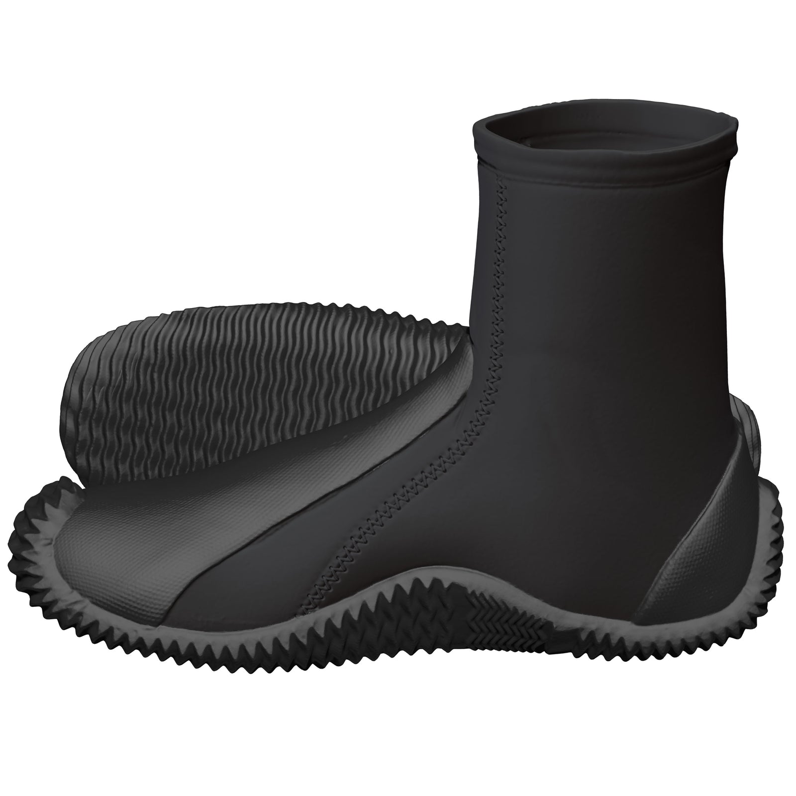 Classic Zipless Boot - Black