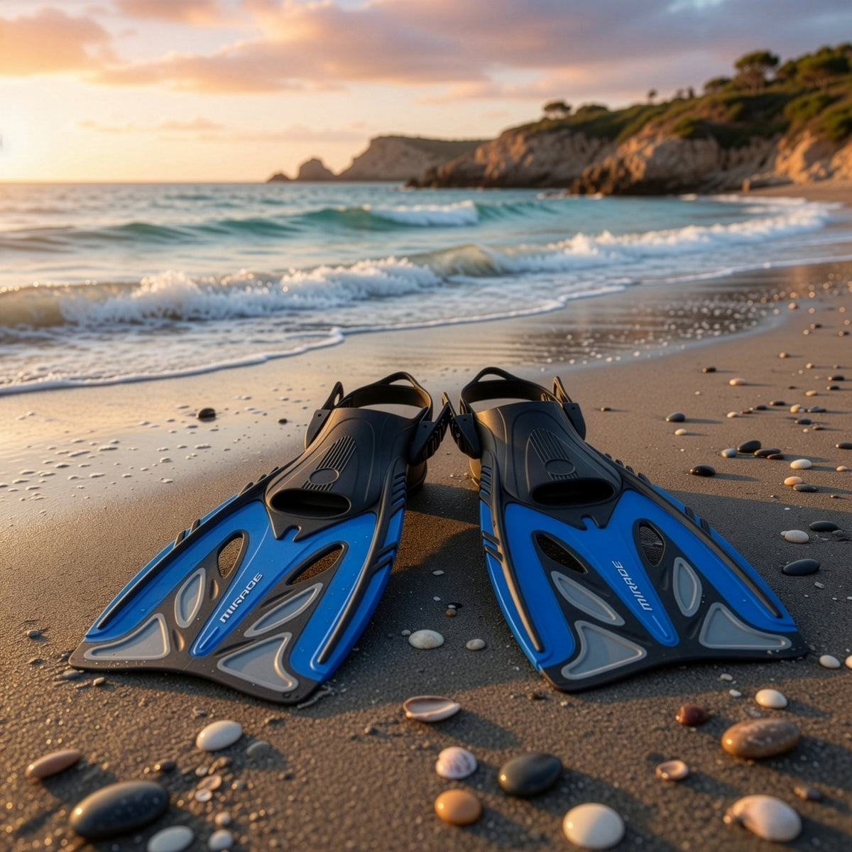 Crystal Fins Adult - Blue