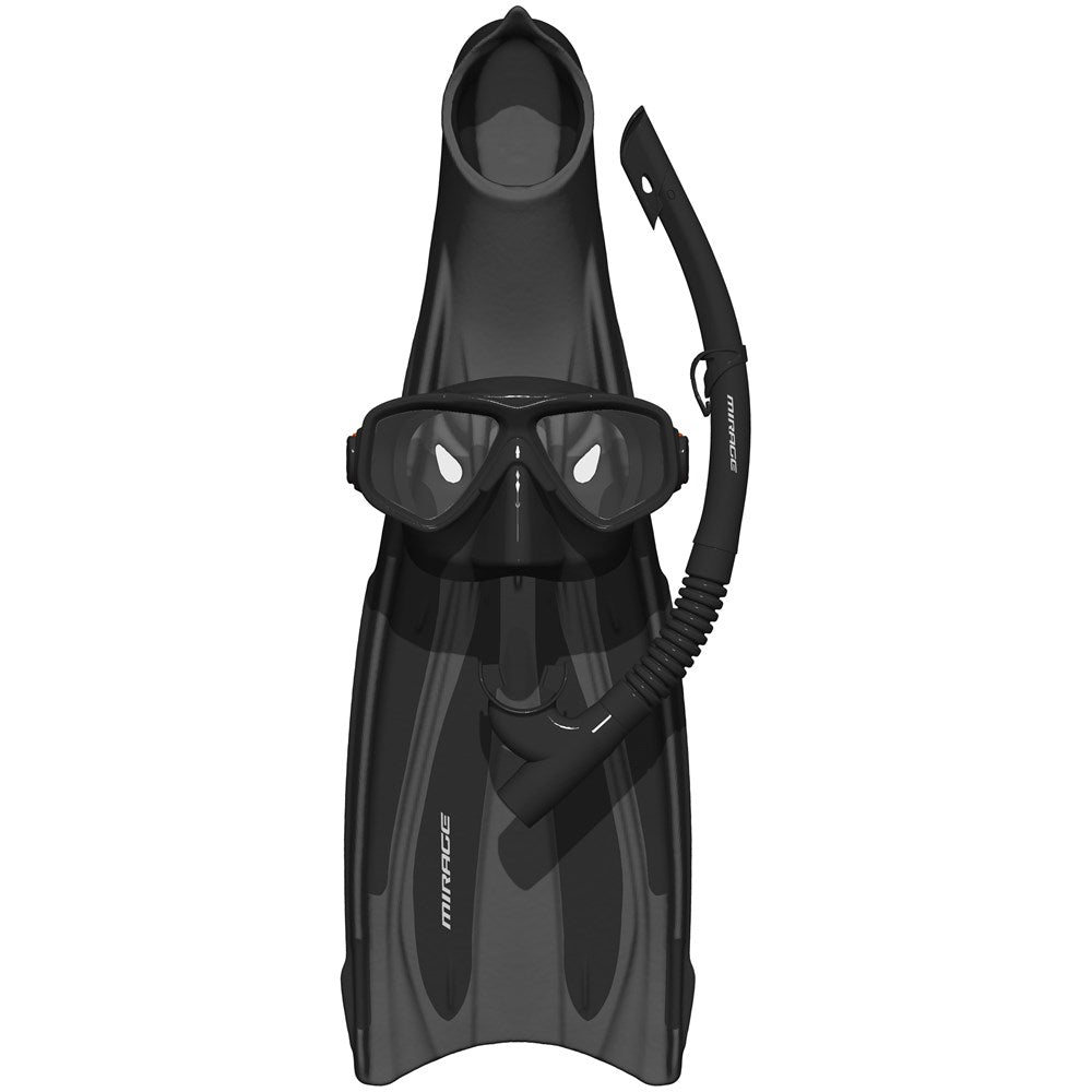 Barracuda Silicone MSF Set Adult - Black