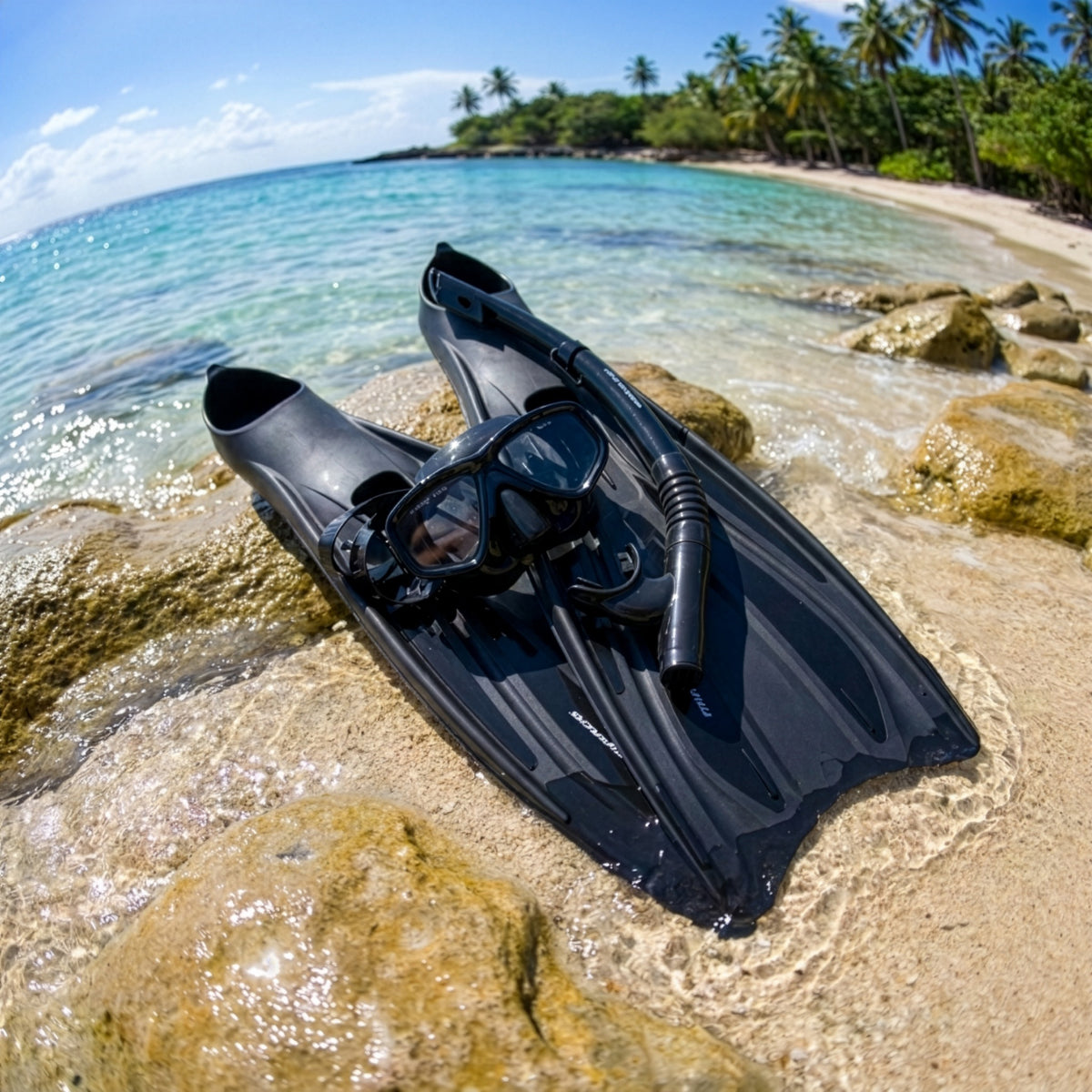 Barracuda Silicone MSF Set Adult - Black