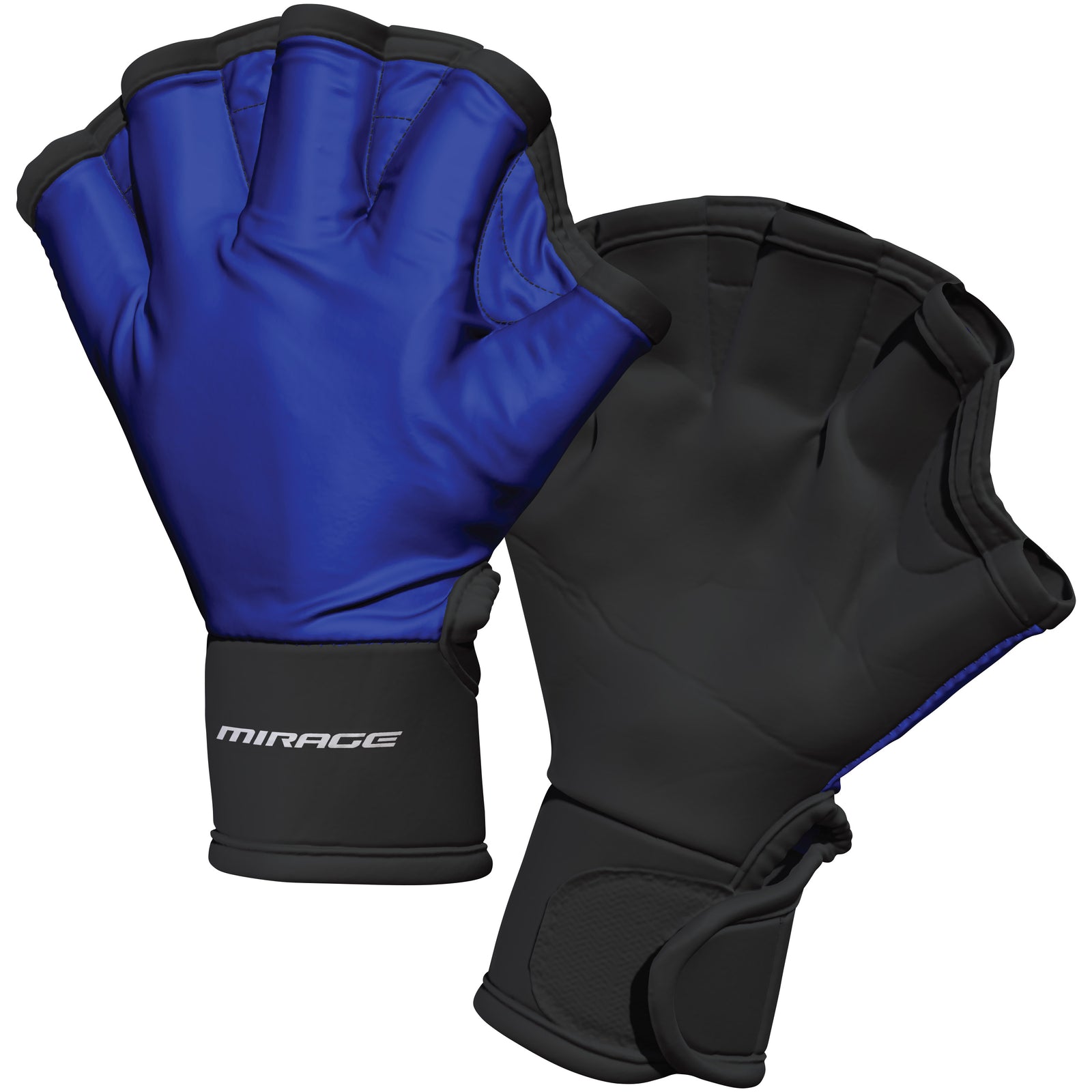 Swim Training Gloves - Blue