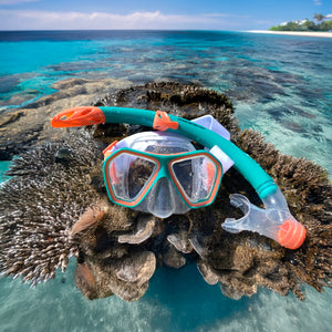 Splash Silicone Mask and Snorkel Set Junior