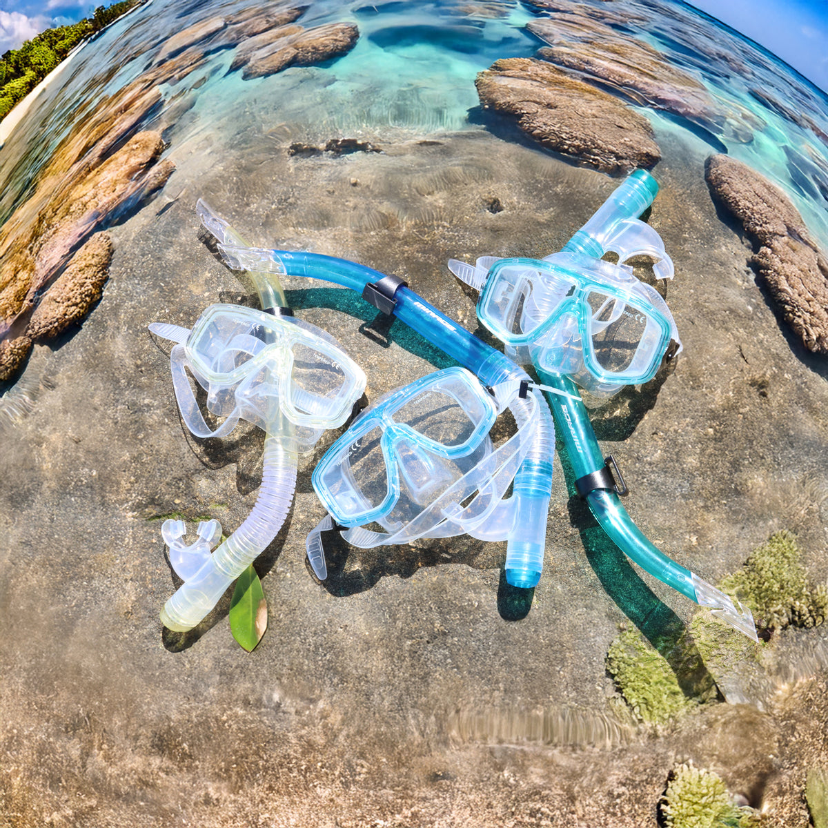 Cruise Silicone Mask and Snorkel Set Adult