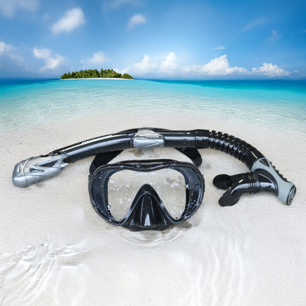 Infinity Dry Mask and Snorkel Set Adult