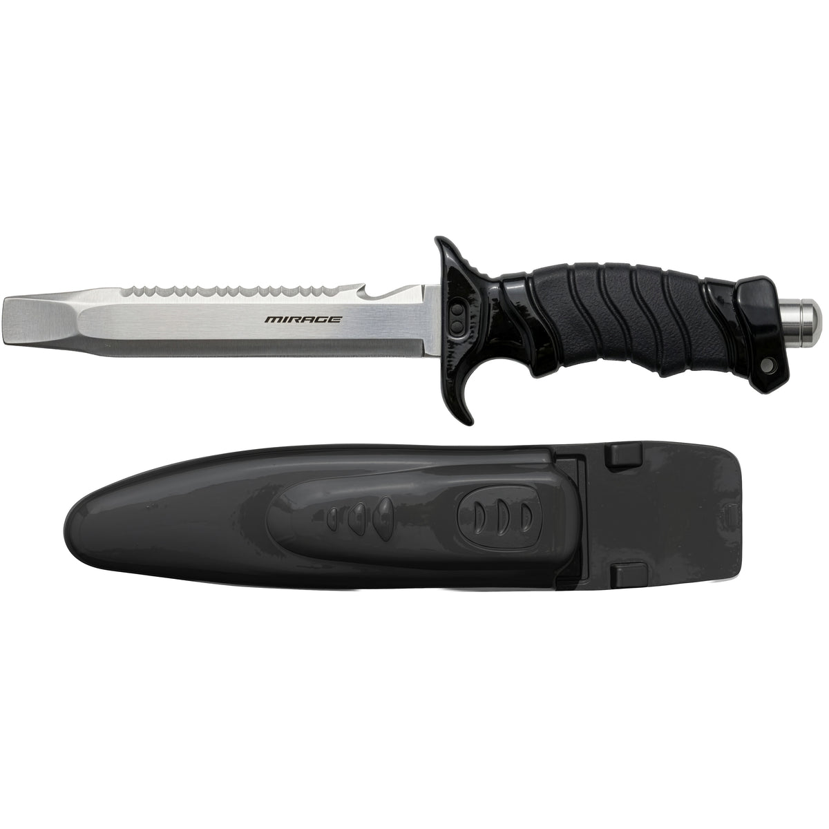 Samoa Blunt Tip Knife - Black