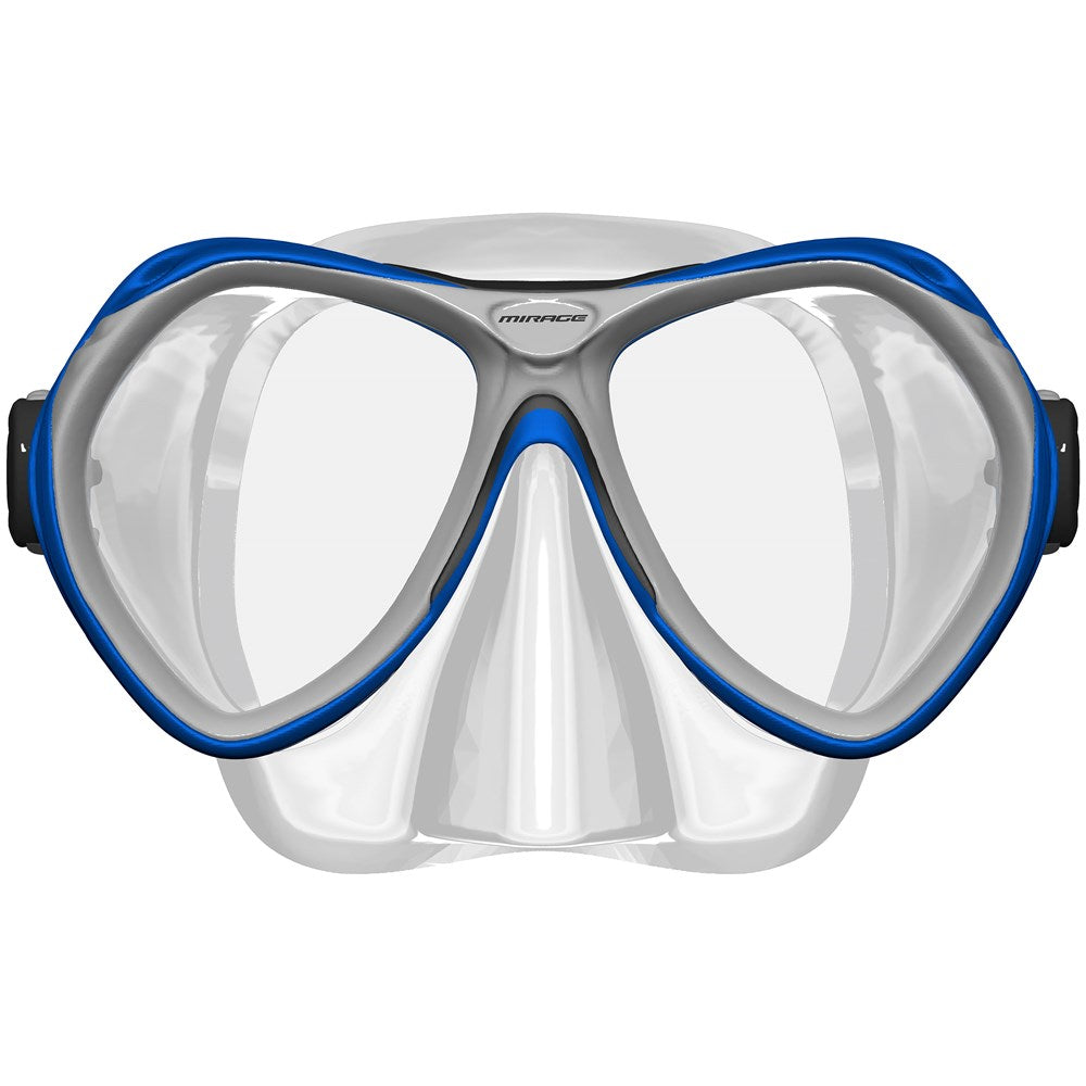 Crystal Silicone Mask Junior - Blue