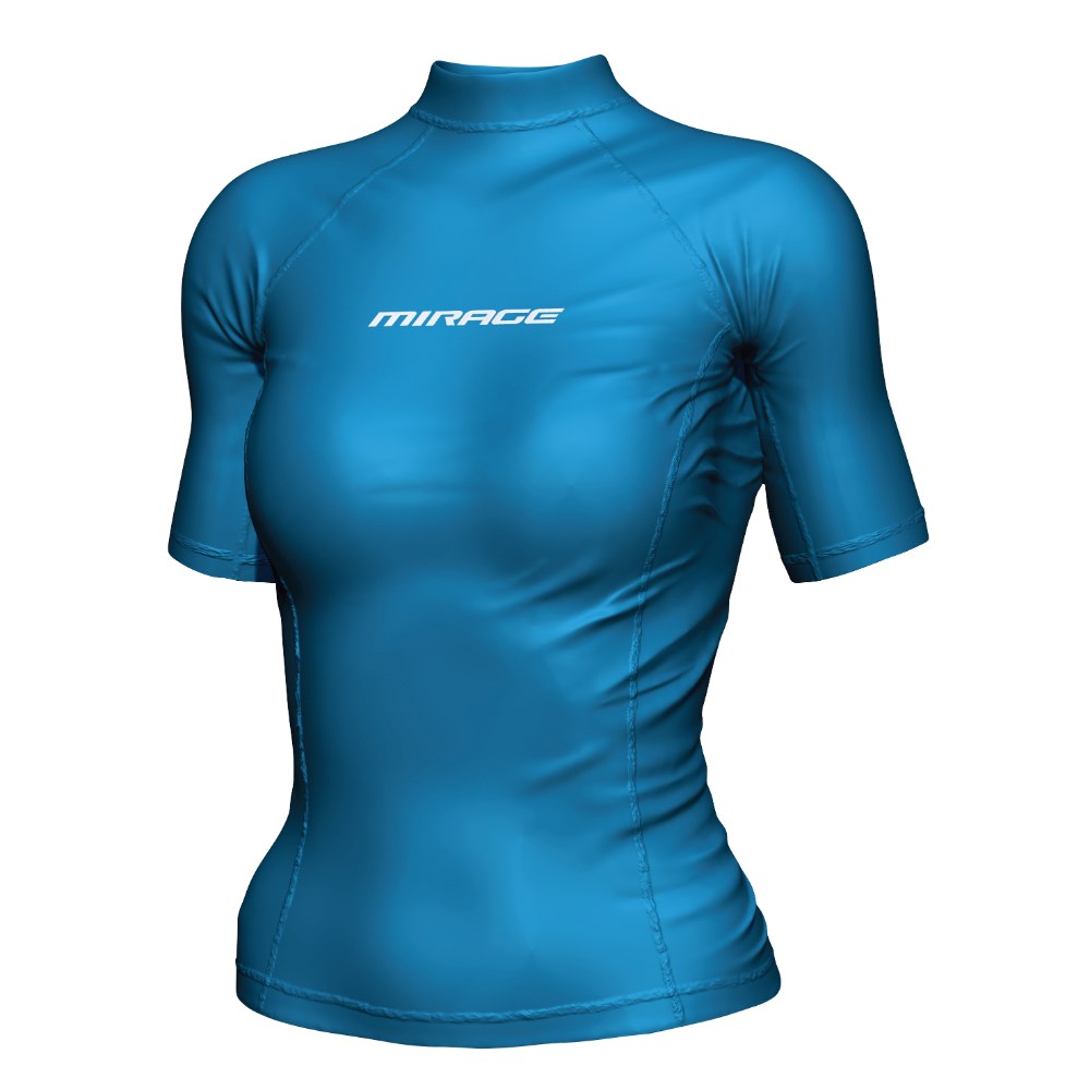 Crystal Rash Shirt Short Sleeve Ladies