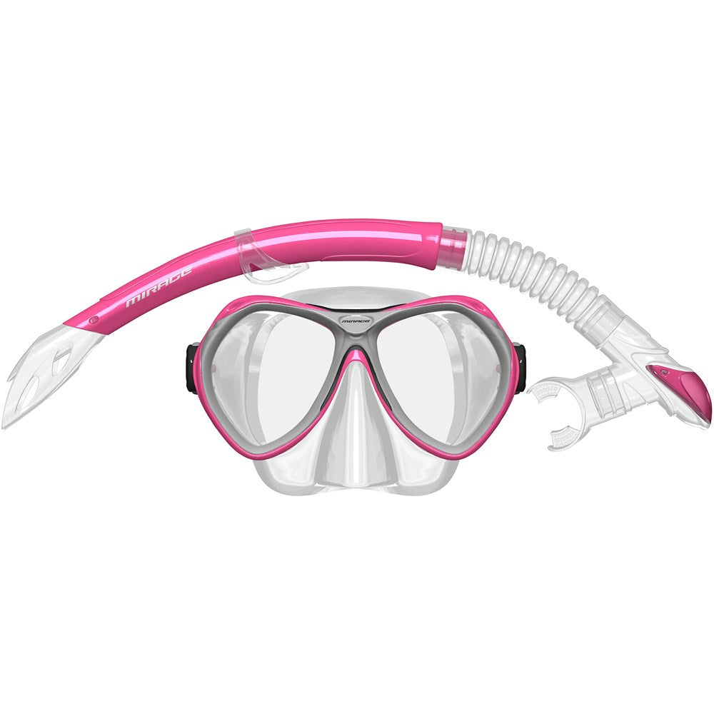 Crystal Silicone Mask and Snorkel Junior