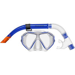 Caribbean Silitex Mask and Snorkel Set Adult