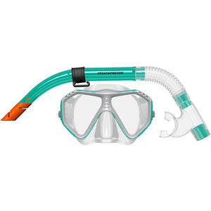 Caribbean Silitex Mask and Snorkel Set Adult