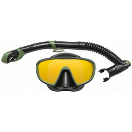 Abyss Dry Silicone Mask and Snorkel Adult