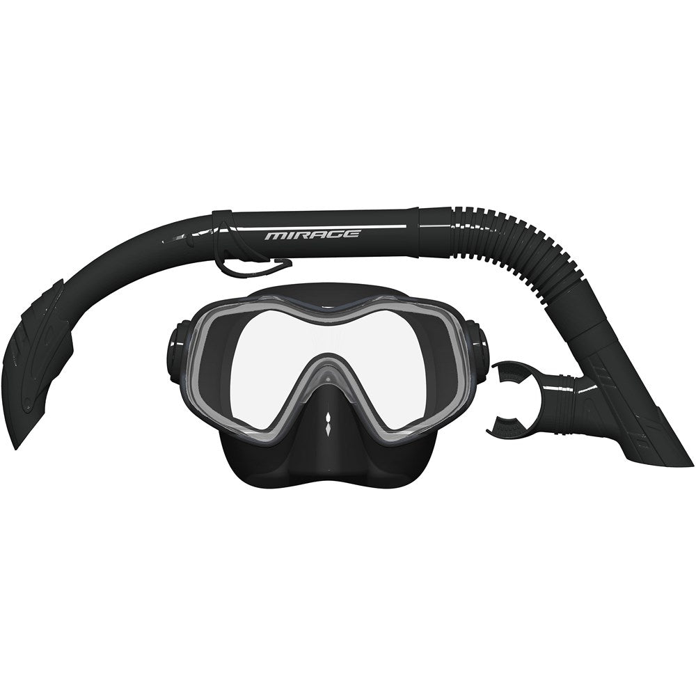 Raven Silicone Mask and Snorkel Junior