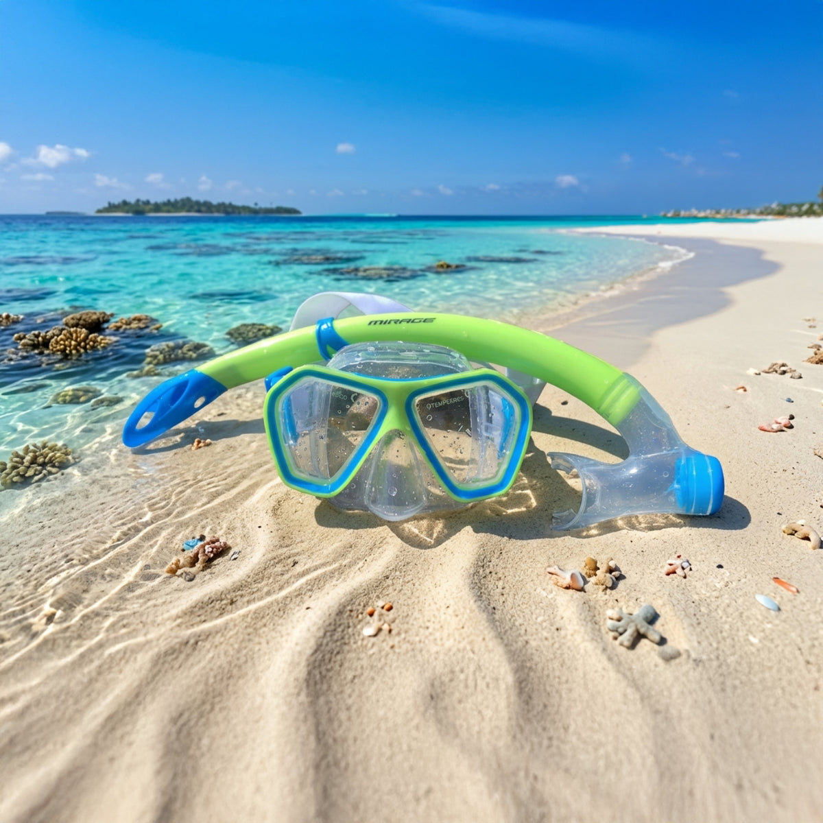 Splash Silicone Mask and Snorkel Set Junior