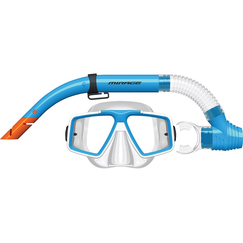 Voyager Silitex Mask and Snorkel Set Adult