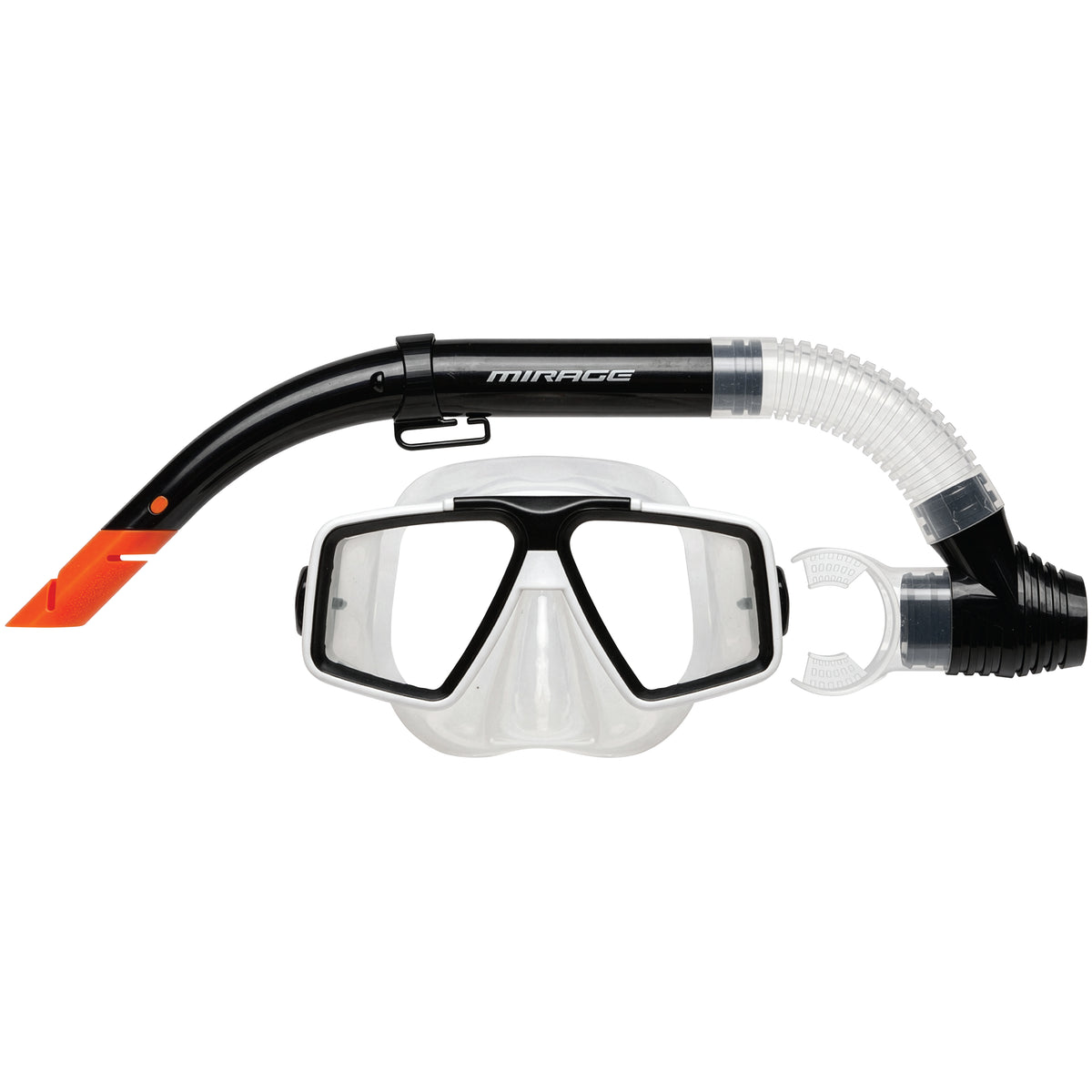 Voyager Silitex Mask and Snorkel Set Adult