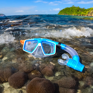 Voyager Silitex Mask and Snorkel Set Adult