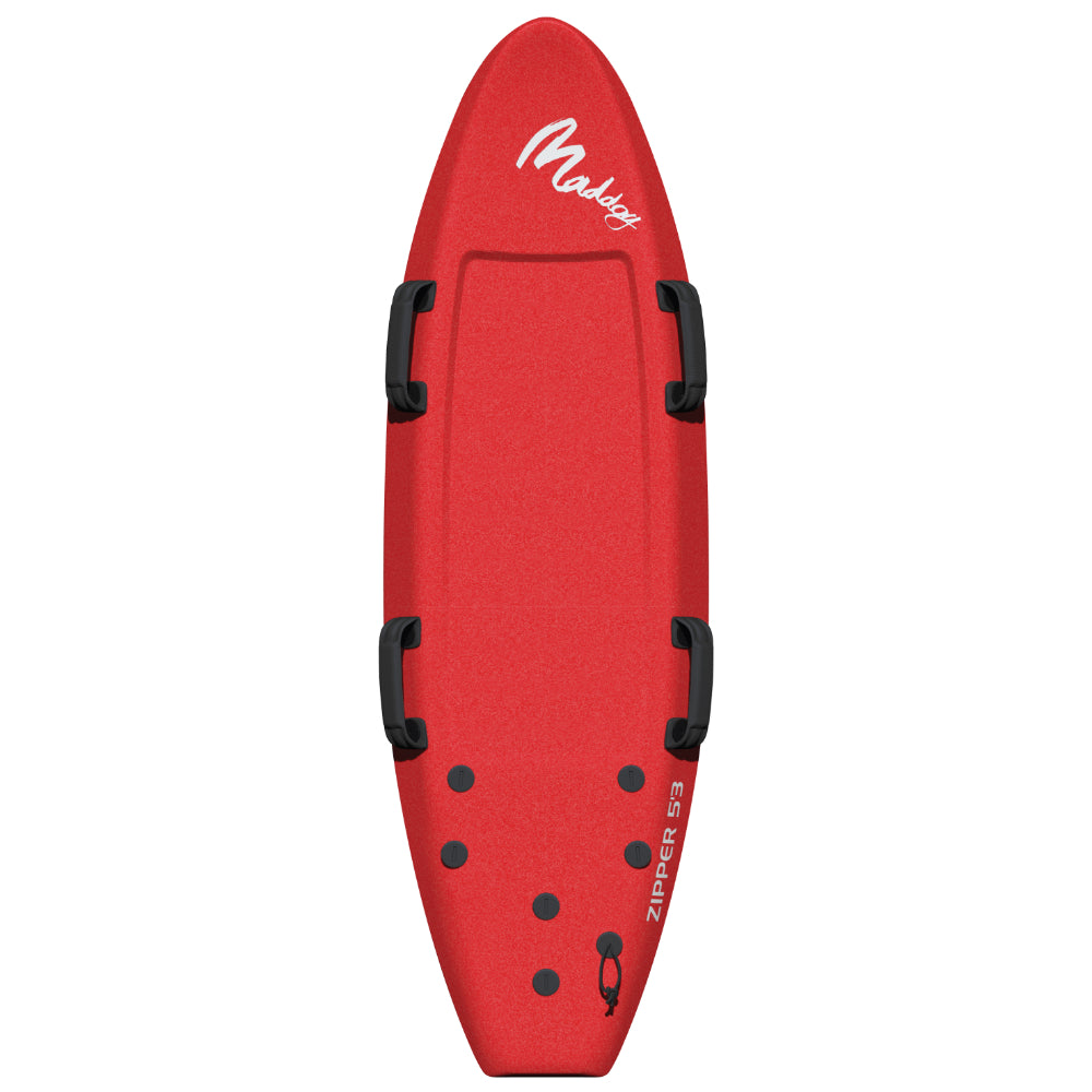 Maddog Zipper Surfboard - Red 5'3