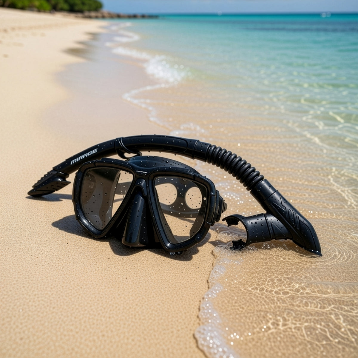 Platinum Silicone Mask and Snorkel Set Adult
