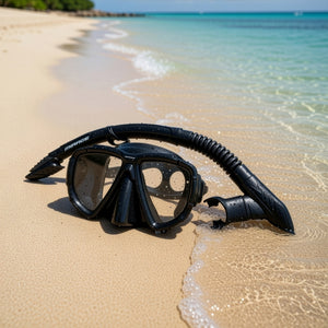 Platinum Silicone Mask and Snorkel Set Adult