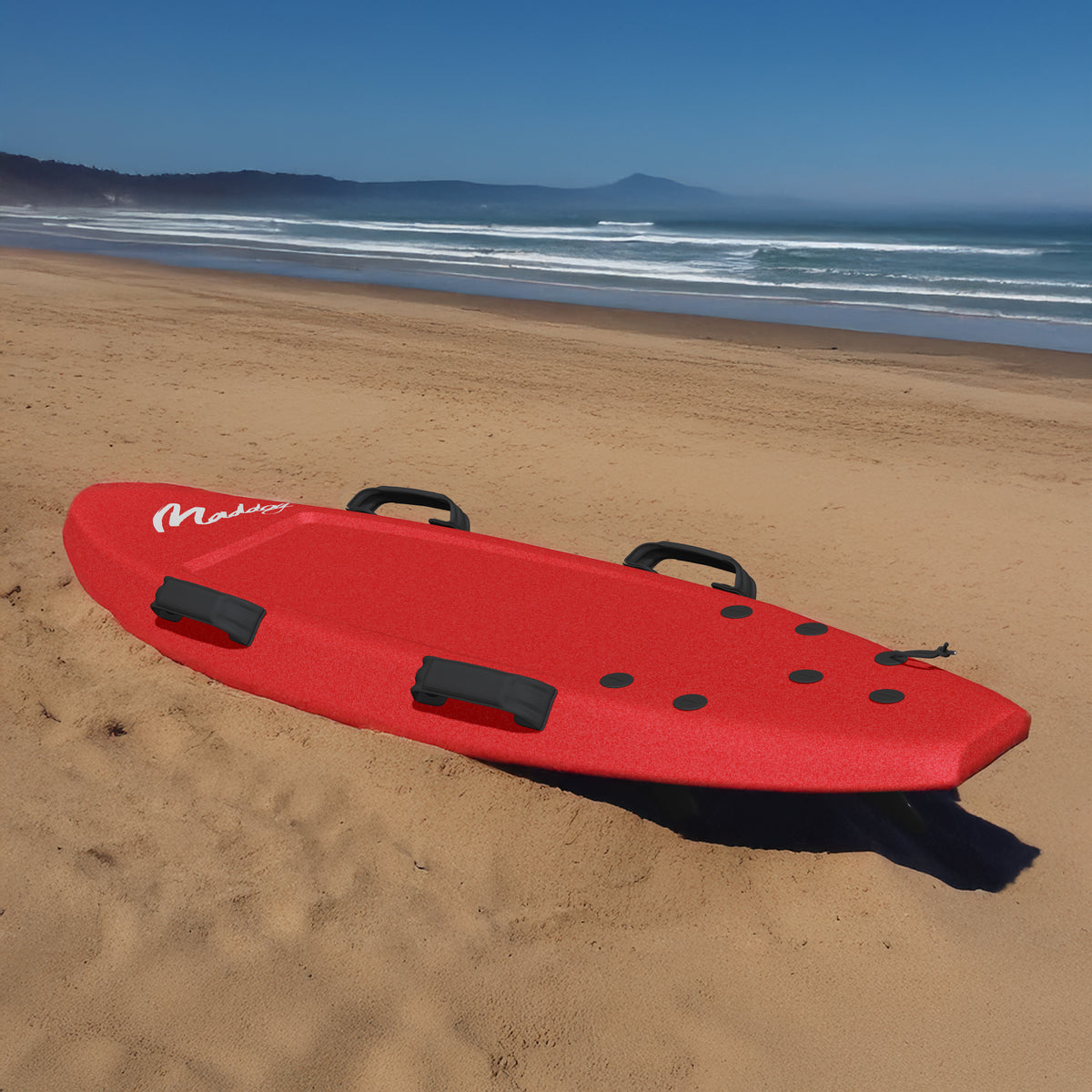 Maddog Zipper Surfboard - Red 5'3