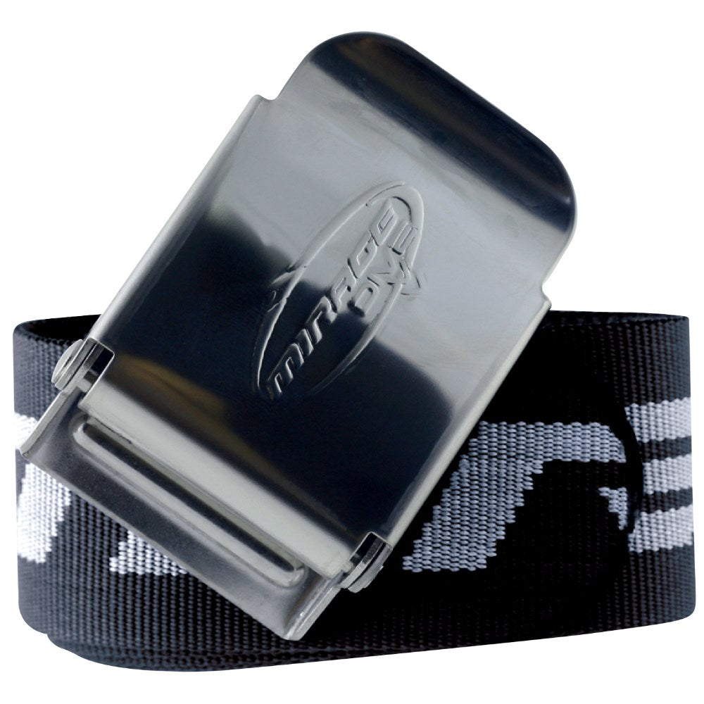 Weight Belt With Stainless Buckle - Black