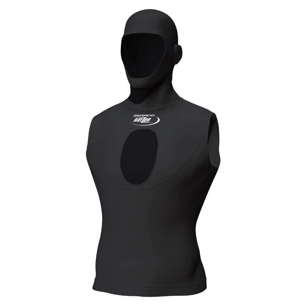 Rayzor 3mm Hooded Vest - Black