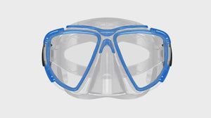 Platinum Silicone Mask Adult - Blue