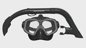 Raven Silicone Mask and Snorkel Junior