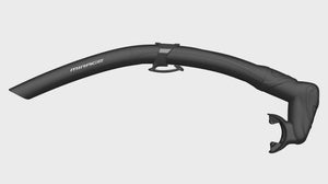Spearo Silicone Snorkel - Black