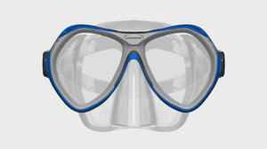 Crystal Silicone Mask Junior - Blue