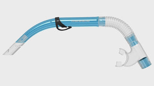 Cruise Silicone Snorkel - Blue
