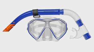 Caribbean Silitex Mask and Snorkel Set Adult
